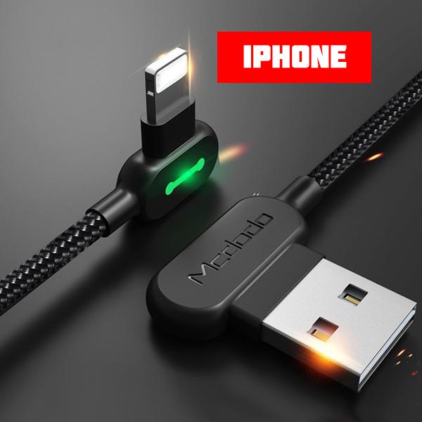 Carregador para iPhone - USB C - Micro-USB | Cabo Titã™ Rainha Store